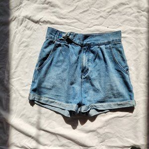 High Waisted Jean Shorts